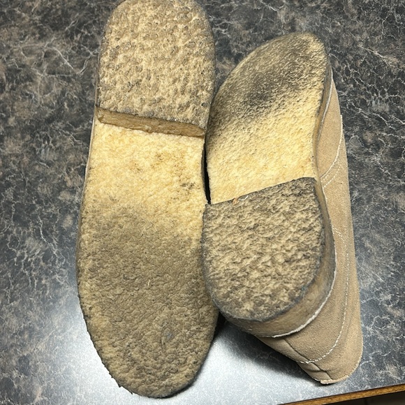 LL Bean men’s suede tan ankle boots, size 12M. - Picture 8 of 9